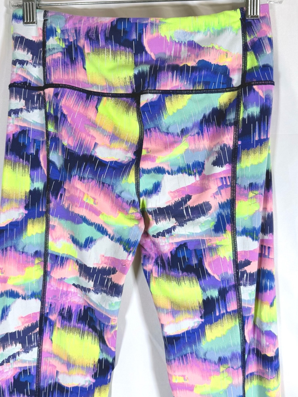 Victoria's Secret VSX Y2K Tie Dye Knockout Compression Leggings Size Small - Picture 7 of 11